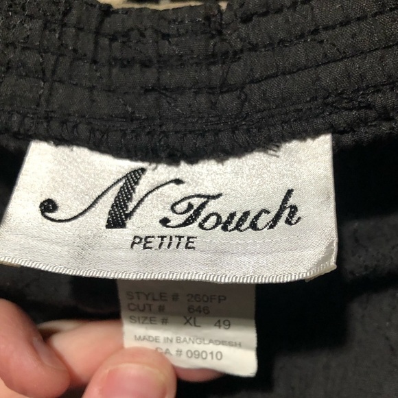 N touch black skirt size XL petite - Picture 4 of 7